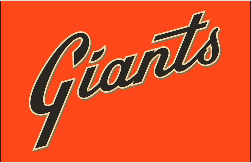 San Francisco Giants 2014-Pres Jersey Logo vinyl decal